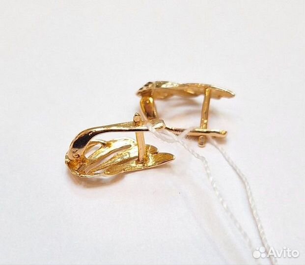 Золотые серьги