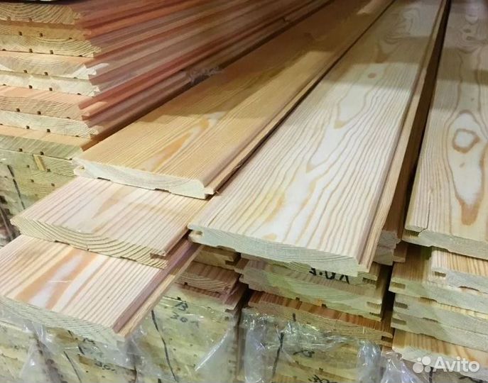 Евро вагонка 2-6 m 12,5х90 сорт A и B