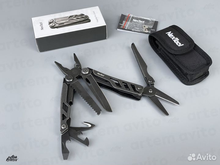 Мультитул Nextool Flagship Pro Dark 16в1