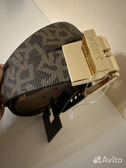 Двухсторонный ремень новый оригинал dkny