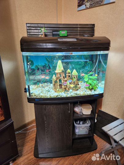 Аквариум Jebo r375 с рыбками