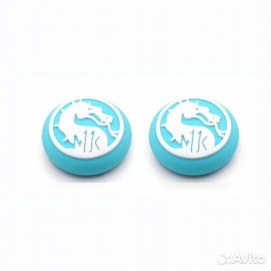 Насадки на стики (mortal kombat голубой фон) пара