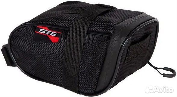 Велосумка под седло STG влагозащищенная, 18х9х9 см