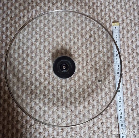 Крышки стеклянные 27,5 и 21,5