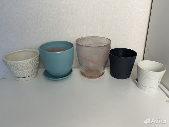 Керамические горшки для цветов