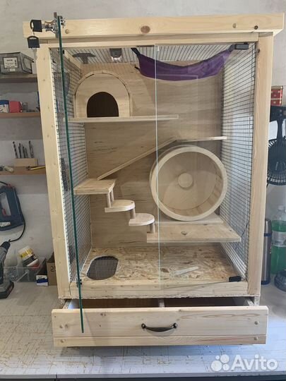 Витрина для шиншилл новая