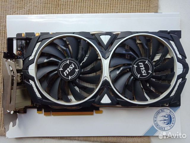 Видеокарта MSI Gtx 1080 8gb