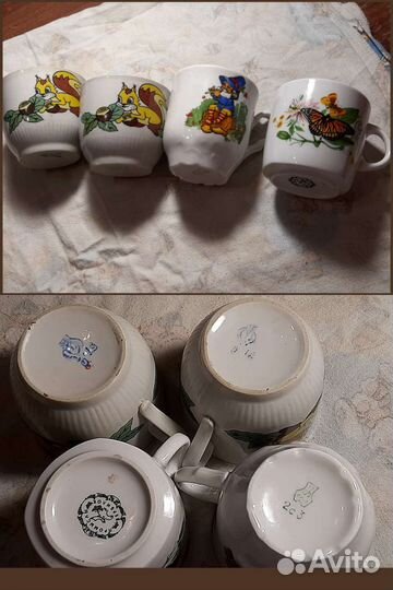 4ре детские кружечки