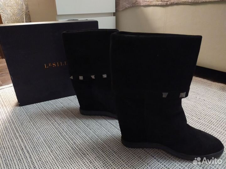 Сапоги женские натуральная кожа 40 размер