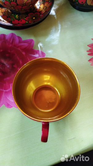 Чайный сервиз хохлома