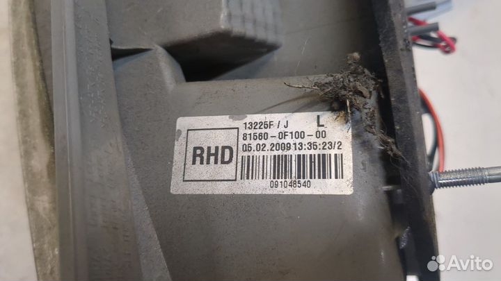 Фонарь (задний) Toyota Verso, 2009