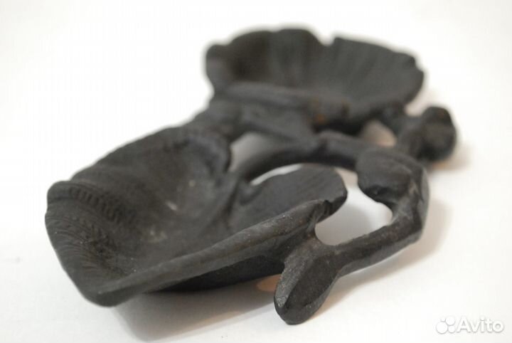 Пепельница Лист и цветок. 