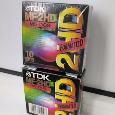 Дискеты TDK MF-2HD 3.5%22 — 20 шт