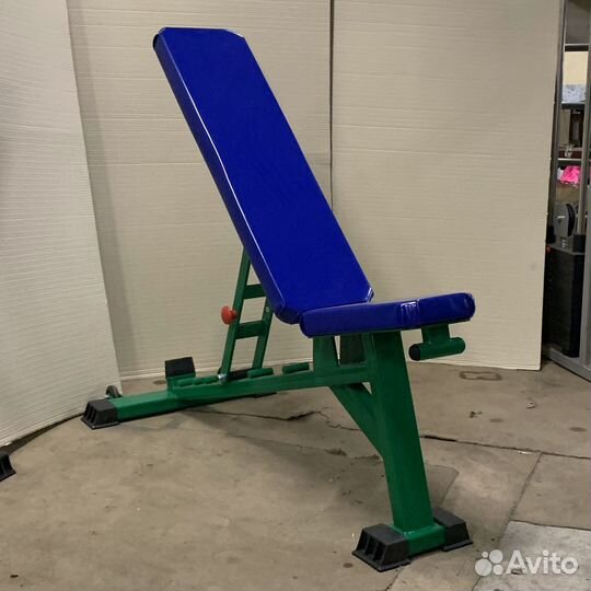 Скамья с изменяемым углом Кроссфит AV128/80