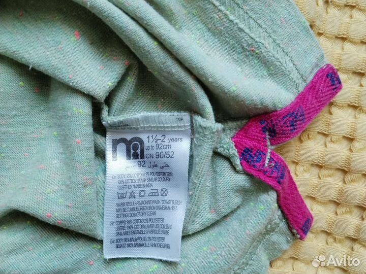 Поло футболка 92см mothercare