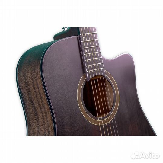 Omni D-130 акустическая гитара, дредноут с вырезом