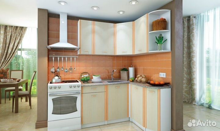 Кухонный гарнитур Бланка правый стл.122.00