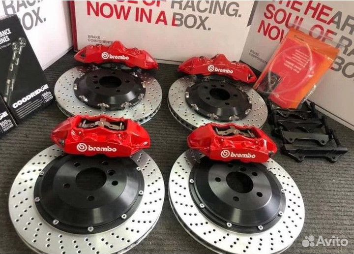 Тормозная система Brembo GT 6 порш Toyota Altezza