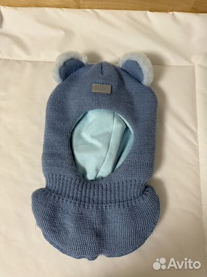 Шапка шлем зимняя для мальчика