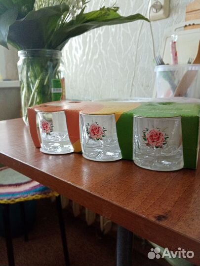 Стаканчики для стопки СССР стекло