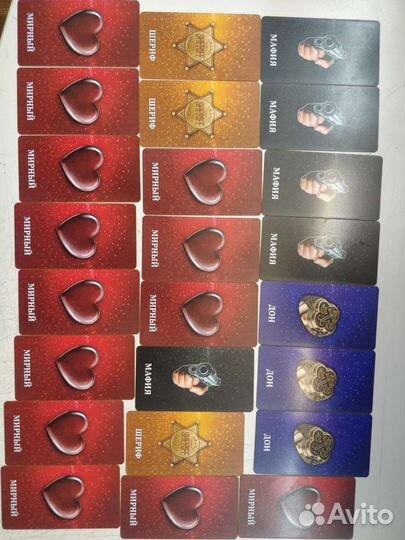 Игральные карты Мафия