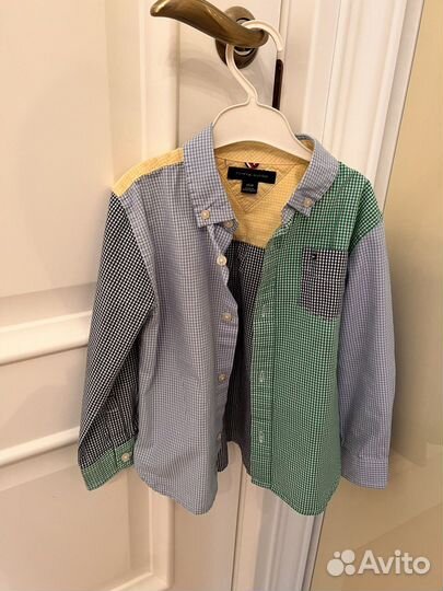Рубашка tommy hilfiger детская размер 3T