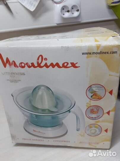 Соковыжималка для цитрусовых moulinex