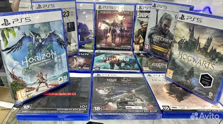 Игры на дисках для ps5