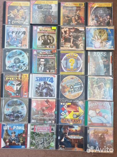 Cd диски компьютерные со старыми играми