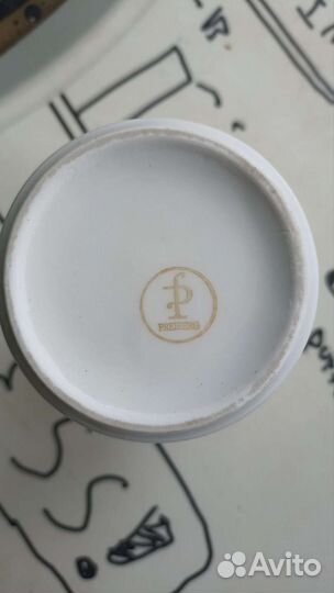 Кофейный фарфоровый сервиз гдр Freiberg porzellan