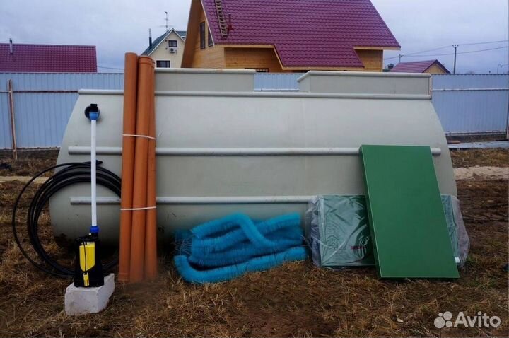 Септик для базы отдыха