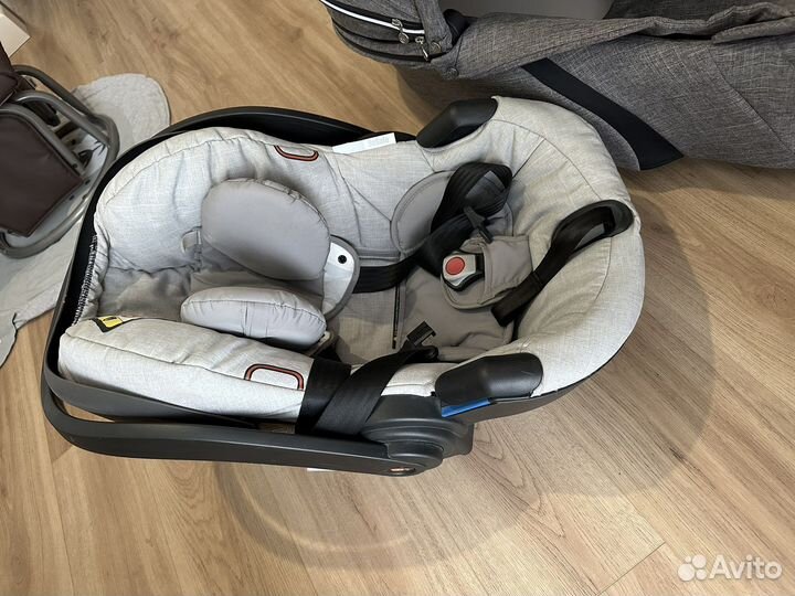 Люлька и автокресло stokke v6
