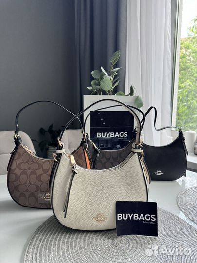 Сумка coach хобо новая 4 цвета