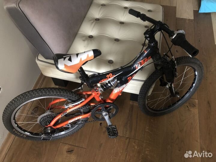 Велосипед ktm двухподвес подростковый детский