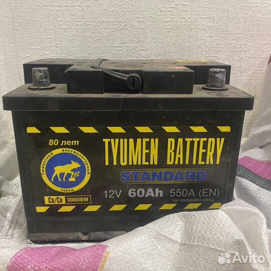 Аккумулятор 60 ач