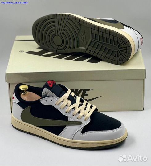 Кроссовки Nike Air Jordan 1 Low & Travis Scott (Ар