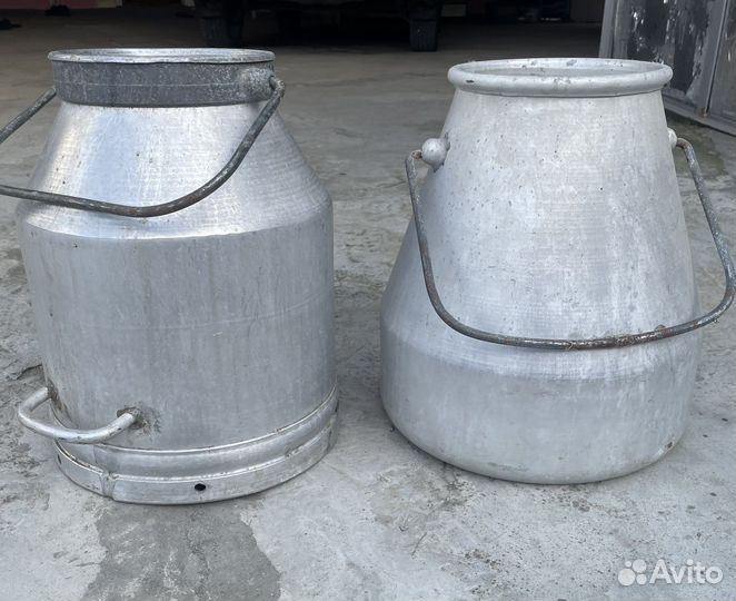Бидоны алюминиевые 20 л.новые