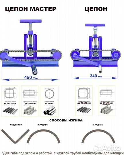 Трубогиб универсальный
