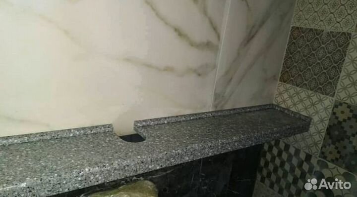 Ресепшен и стойки барные из искуственного камня