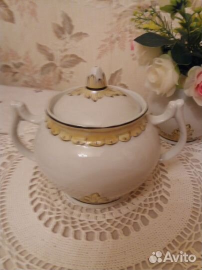 Винтажный сервиз Вербилки 