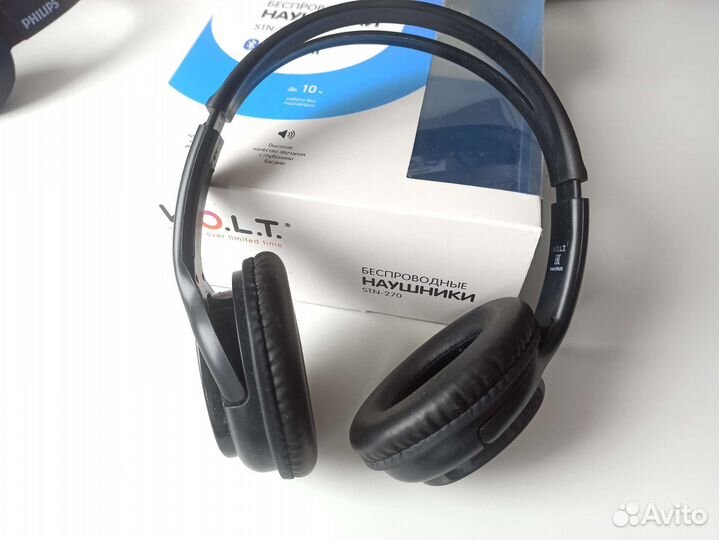 Наушники беспроводные гарнитура Philips W.O.L.T