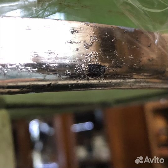 Настольная лампа. Зеленое стекло