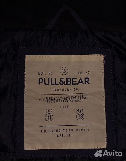 Куртка Аляска фирмы Pull&Bear