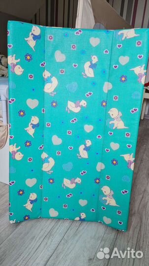 Доска для пеленания пеленальный столик на кровать