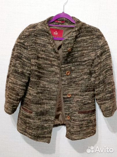 Полупальто женское шерсть р. 44