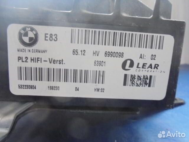 Усилитель звука BMW X3 E83 6990098