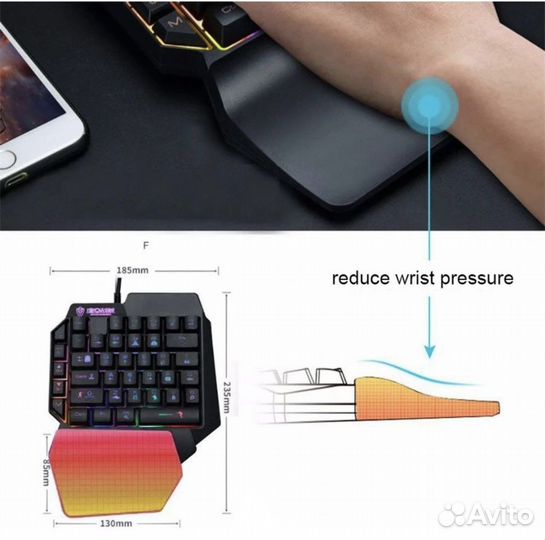 Клавиатура и мышка для xbox