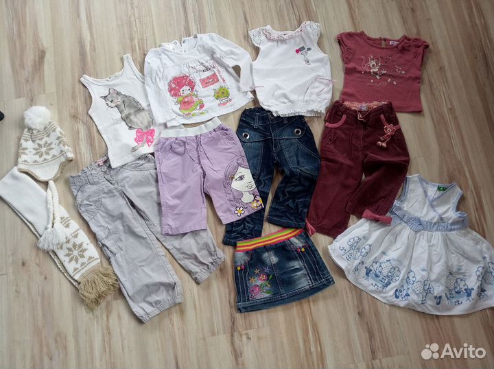 Одежда пакетом на 1-2 годика (15 вещей)