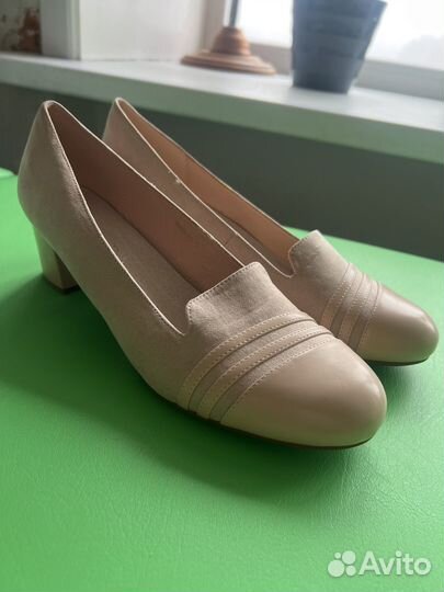 Туфли новые 41 р-р замша