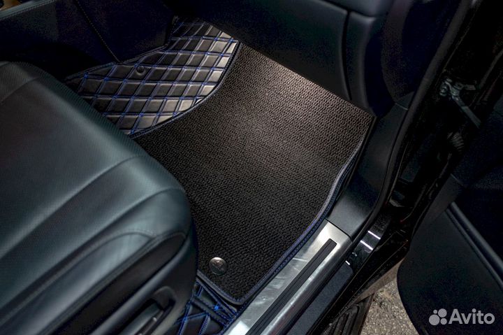 3Д коврики из экокожи Lexus